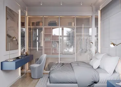 Дизайн прямоугольной спальни 16 кв м | Houzz Россия