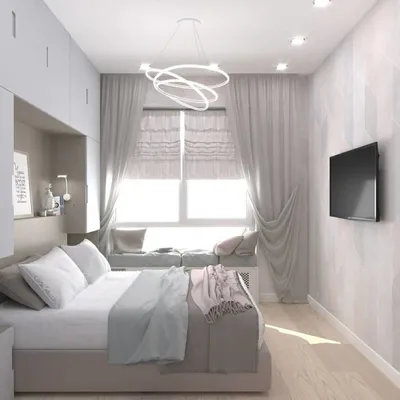 Дизайн спальни 14 кв м: 43 фотоидеи, как оформить интерьер, с расстановкой  мебели | ivd.ru