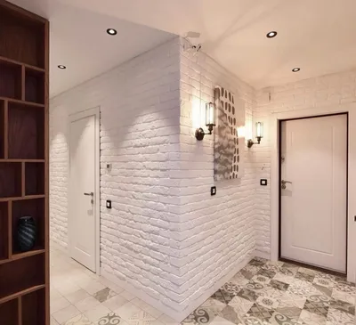 Отделка стен искусственным камнем в прихожей — фото интерьеров — Дизайн и  ремонт в квартире и доме