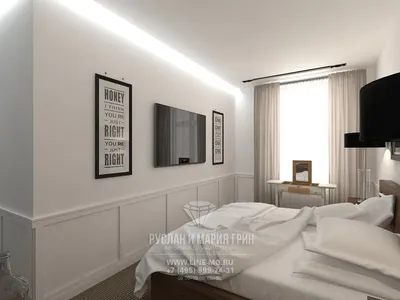 Дизайн спальни 12 кв.м | Фото интерьеров в современном стиле