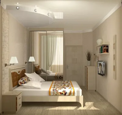 Дизайн Маленькой Спальни 9-10 кв.м: 5 идей и 99 фото (реальные) | Дизайн,  Дизайн крошечного дома, Дизайн интерьера
