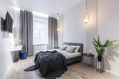 Дизайн спальни 16 кв м, фото команты светлых оттенков | Houzz Россия