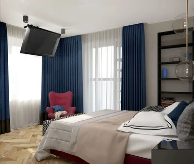 Дизайн спальни 4 на 4 - эксклюзивные решения по оформлению + 100 фото  новинок
