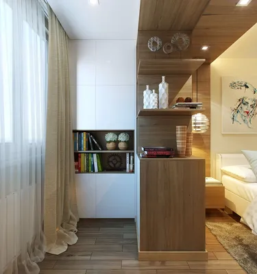 Интерьер спальни совмещенной с балконом | House design, Home decor, Small  patio decor