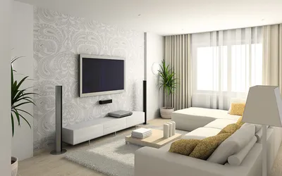Дизайн 2-комнатной квартиры в светлых тонах