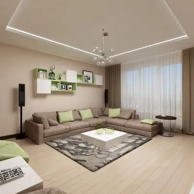 Светлая гостиная в современном стиле: как правильно оформить, как подобрать  мебель и освещение, сочетания цветов в дизайне, как выбрать декор, фото  интерьеров