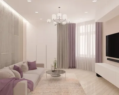 Дизайн светлой гостиной (65 фото)