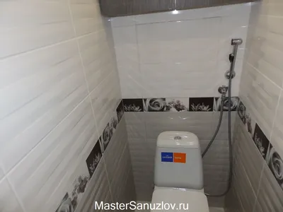 Туалеты в современном стиле с панелями на стенах – 135 лучших фото-идей  дизайна интерьера туалета | Houzz Россия