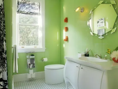 3Д панели в интерьере туалета: фото дизайна туалета с 3d панелями | Sticker  Wall