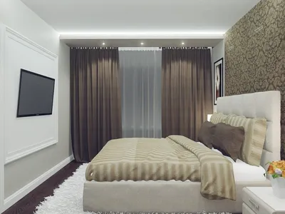Cпальня в хрущевке: ТОП-150 фото идей красивого дизайна и уютного  оформления интерьера маленькой, узкой спальной в хрущевке