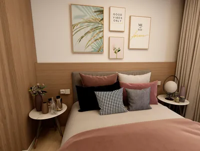 Дизайн узкой спальни (16 фото), варианты интерьера узкой спальни | Houzz  Россия