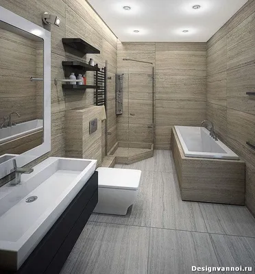 Дизайн интерьера ванной комнаты » \"Евро Отделка\" - строительная компания