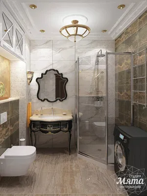 Стильный дизайн ванных комнат (66 фото) | Прикол.ру - приколы, картинки,  фотки и розыгрыши!