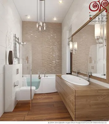 Интерьер ванной комнаты | Фотогалерея | Дизайн интерьера квартир, фото 2015-2016  | Дизайн-студия Ольги Ко… | Bathroom design small, Bathroom layout,  Bathroom design