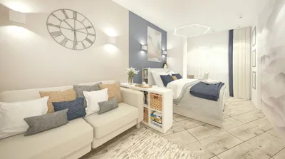 Дизайн гостиной в светлых тонах — Roomble.com
