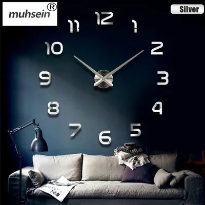 55cm Large Silent Wall Clock Modern Design Clocks For Home Decor Office  European Style Hanging Wall Watch Clocks T191029 From 104,91 € | DHgate