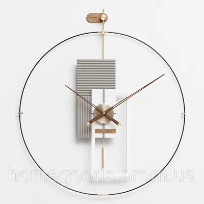Дизайнерские настенные часы купить по цене 2500 ₽ в интернет-магазине  KazanExpress