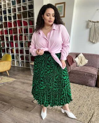 Длинные юбки для полных женщин – модно и удобно! | Мода от Кутюр.Ru