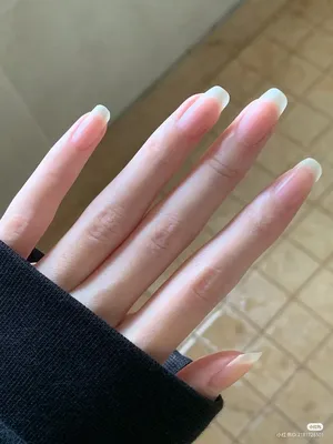 Ногти, nail, длинные ногти | Long natural nails, Long nails, Natural nails