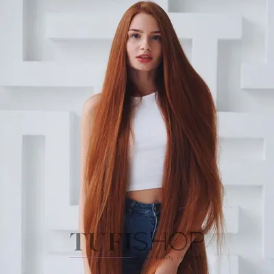 Длинные рыжие волосы (длинные волосы) - купить в Киеве | Tufishop.com.ua