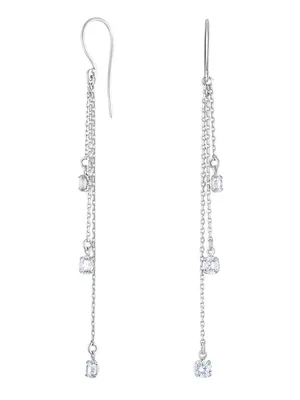 С длинной бахромой с геометрическим рисунком, свисающие серьги для женщин,  серьги 2021 Bijoux (украшения своими руками) Блестящий полный стразы  кристаллы свисающие серьги ювелирные изделия, ювелирные изделия | AliExpress