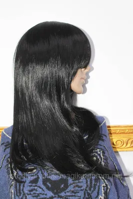 Длинные черные волосы - красивые фото