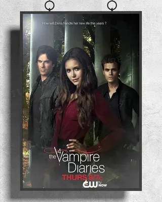 Дневники вампира / The Vampire Diaries - «Смотрю уже около двух лет и мне  есть, что сказать./Были ли серии в которых никто не умер?/Меня он доводит  до слез.» | отзывы