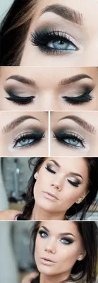 awesome Удачный дневной макияж для голубых глаз — Советы, модные тенденции  | Bridal makeup tutorial, Day makeup, Bridal makeup