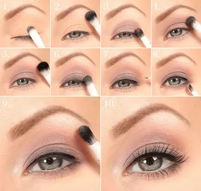 Винный макияж глаз Smoky Eyes: пошаговое фото с инструкцией