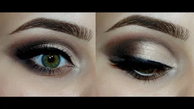 Smoky eyes» макияж, Смоки айс пошаговая инструкция.