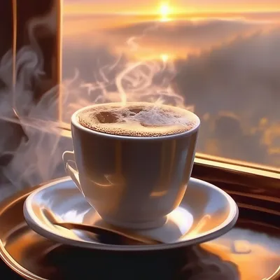 Ароматный кофе картинки с добрым утром - 77 фото