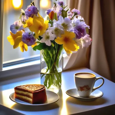 доброе утро красивые открытки картинки | Воскресный утренний кофе, Доброе  утро, Цитаты для поднятия настроения