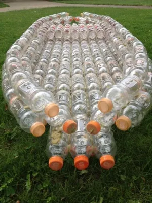 Дом из бутылок пластиковых - 58 фото