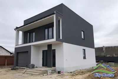 Проект двухэтажного дома с гаражом 234м2 - YouTube