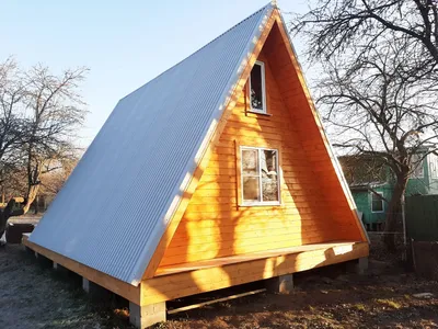 Дом-Шалаш (A-Frame) — Загородный комплекс \"Дубровка\"