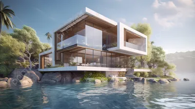 Дом у воды на двоих, с видом на пруд, камином и панорамными окнами. Вы не  останетесь равнодушными! 🏠 #коттеджи #коттедживидное… | Instagram