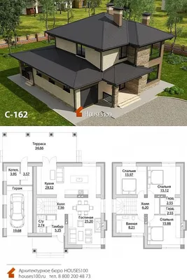 Деревянный дом в американском стиле в Подмосковье | myDecor