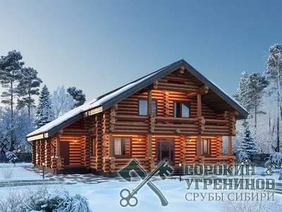 Дома из оцилиндрованного бревна под ключ, проекты и цены в Нижнем Новгороде