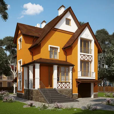 Дом в английском стиле: особенности проектов и строительства загородных домов  в английском стиле