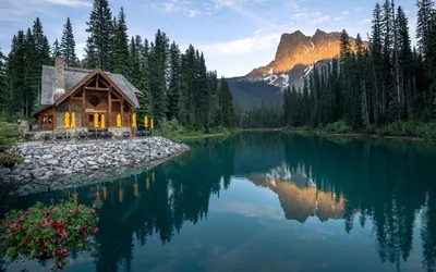 Лесной дом у озера в США 3 - Блог \"Частная архитектура\"