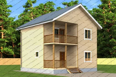 Строительство жилого дома из деревянного бруса — цена в Киеве ❘ Брусик