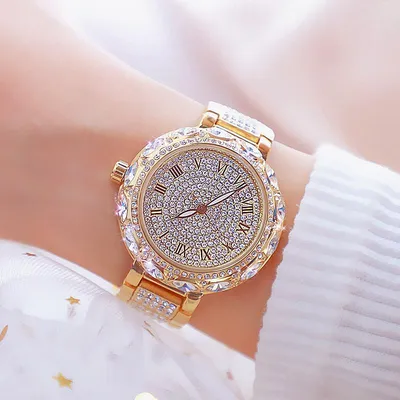 Дорогие часы, компактные женские часы, новые модные женские часы,  позолоченные часы - купить с доставкой по выгодным ценам в  интернет-магазине OZON (1349154251)