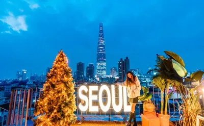 Красивые места мира - фиолетовые острова в Южной Корее привлекают туристов