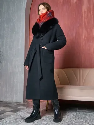 Пальто женское утепленное зимнее с мехом драповое SEZALTO 45872627 купить в  интернет-магазине Wildberries