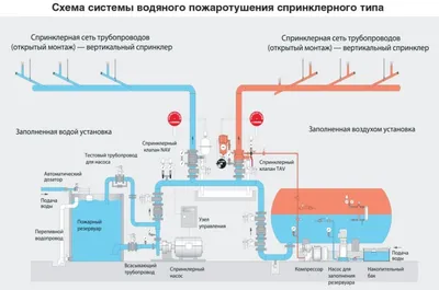 Спринклерная система пожаротушения: нормы установки | ТОП-Трейд 🔥 |  tt-snab.ru | Дзен