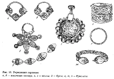 Энциклопедия древнерусской жизни: Ювелирные украшения