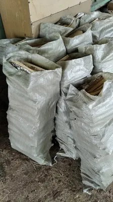 Дрова осиновые, колотые, в мешках-сетках - Дрова и пеллеты - купить у  производителя Мульча.рф