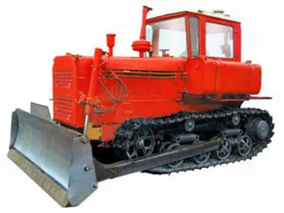ДТ-75 \"Почтальон\", трактор (оранжевый, чистый) модель в масштабе 1:43 купить