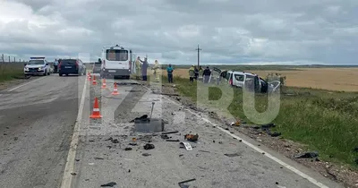 В ДТП под Бахчисараем погибли 5 человек: видео последних секунд жизни людей