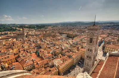 Красивая Флоренция - вид на город с Дуомо стоковое фото ©Maugli 17974633